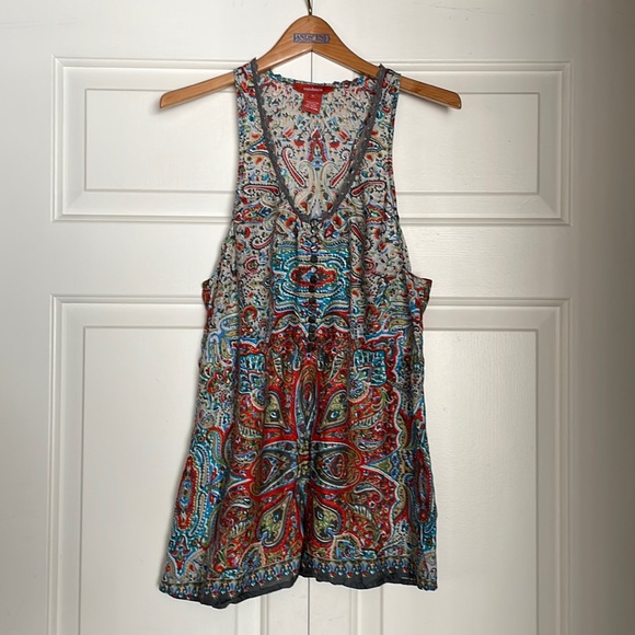 Sundance Silk Sleeveless Top - Picture 2 of 5